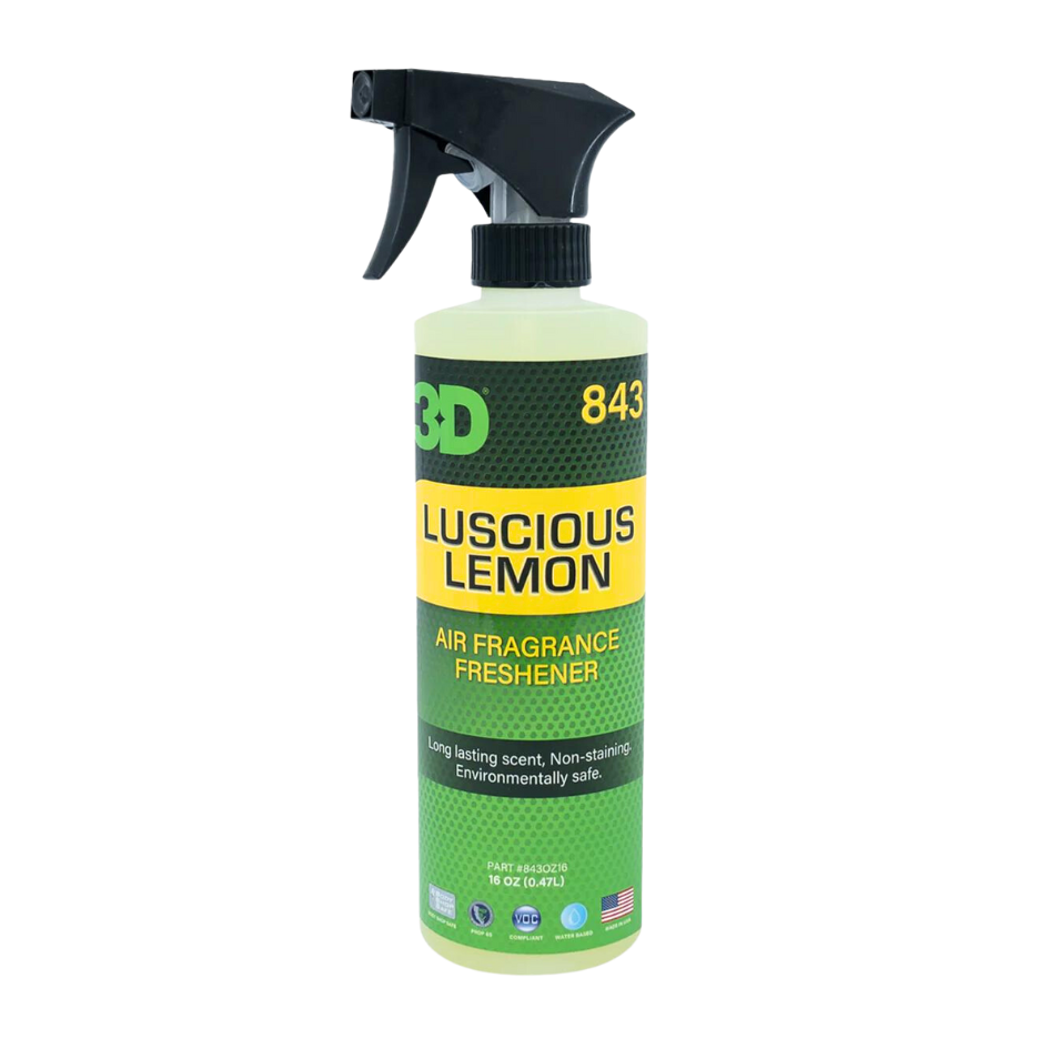 [843OZ16] Luscious Lemon Scent - Désodorisant au citron 3D Car Care