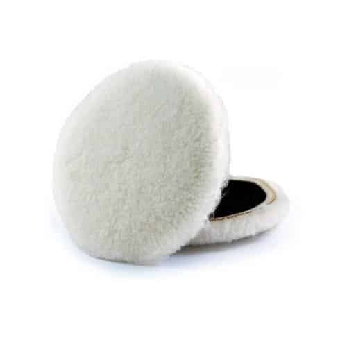 [KW3] Wool Pad White Premium Lamb - 3D Car Care (75mm)