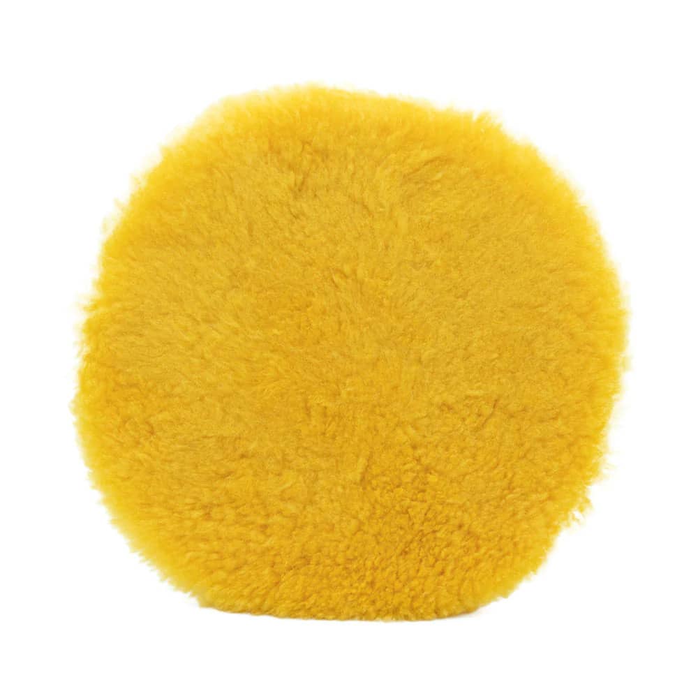 [K-XW6] Wool Pad Yellow Lambs Premium X-Tra Cut (150mm)