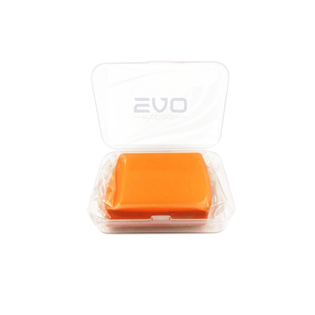 [EVO-ORANGE-CLAYBAR] Gomme de Décontamination Clay Bar Orange Soft - Evo Accessory