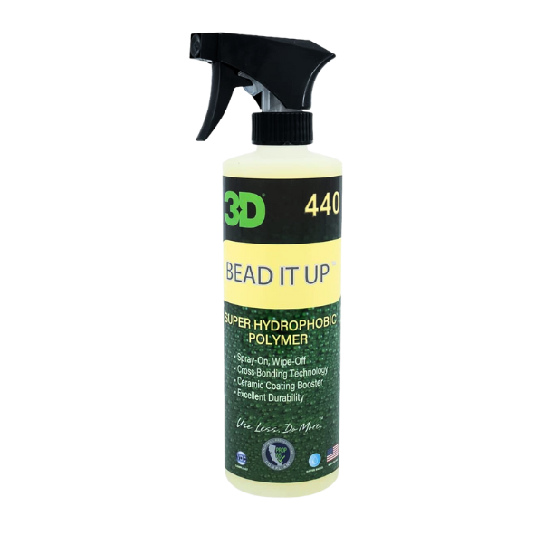 [440OZ16] Bead It Up Super Hydrophobic Polymer - 3D Car Care (473ml)