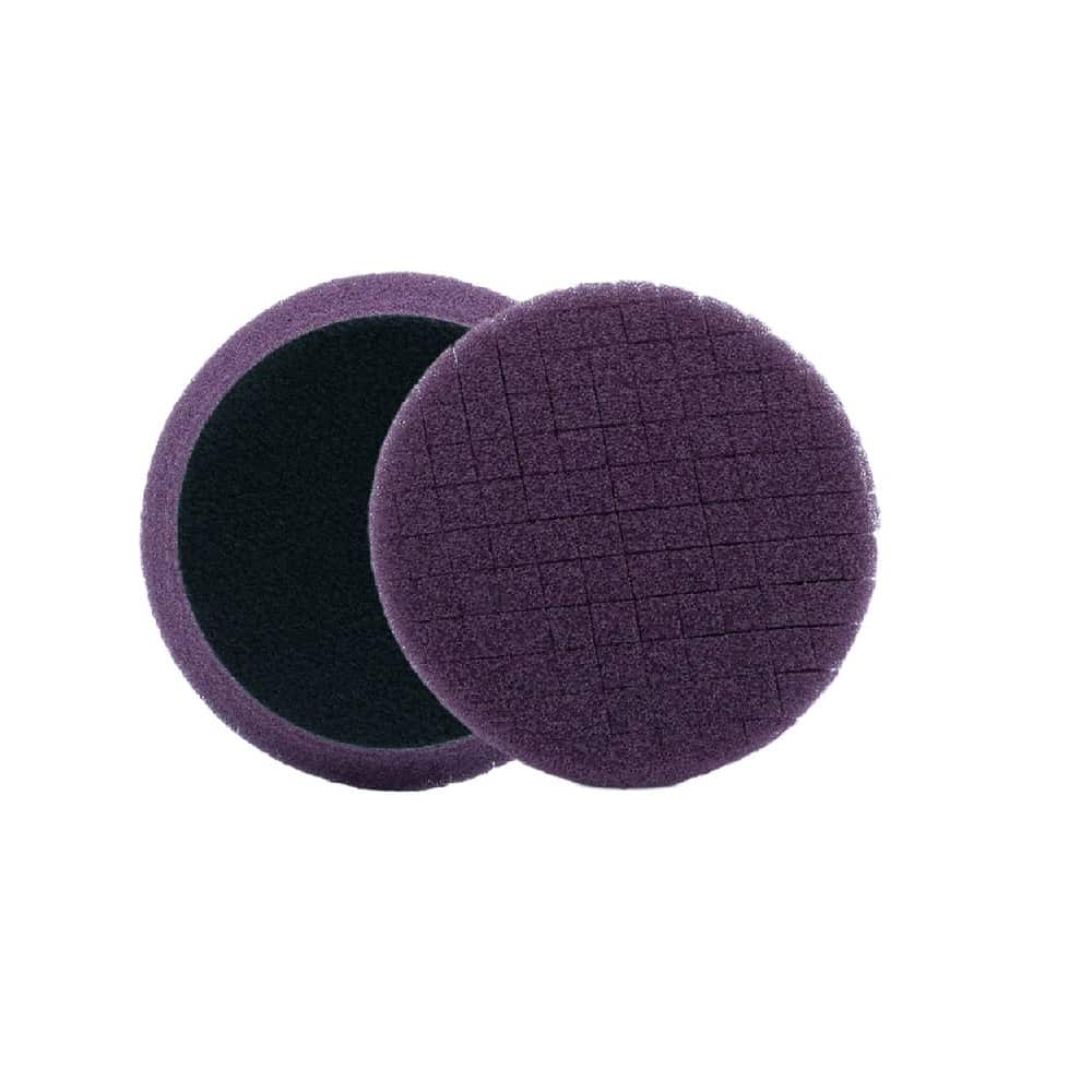 [K-53SDP] Dark Purple Spider Cutting Foam Pad 75mm – 3D Car Care