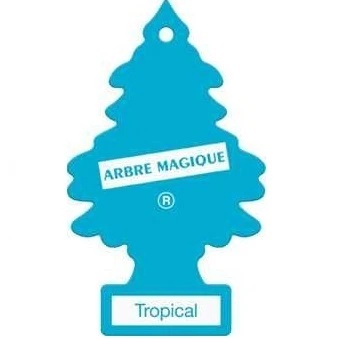 [AMTROPICAL] Désodorisant voiture - Arbre magique tropical