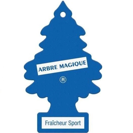 [AMFRAICHEUR] Désodorisant voiture - Arbre magique fraicheur sport