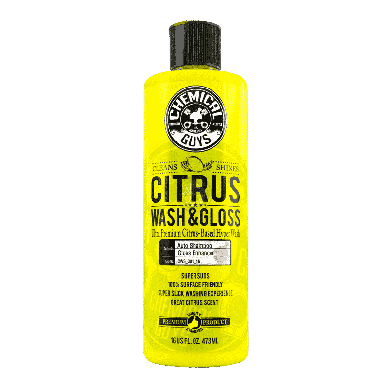 Citrus Wash & Gloss Chemical Guys - Shampoing Hard pour voiture