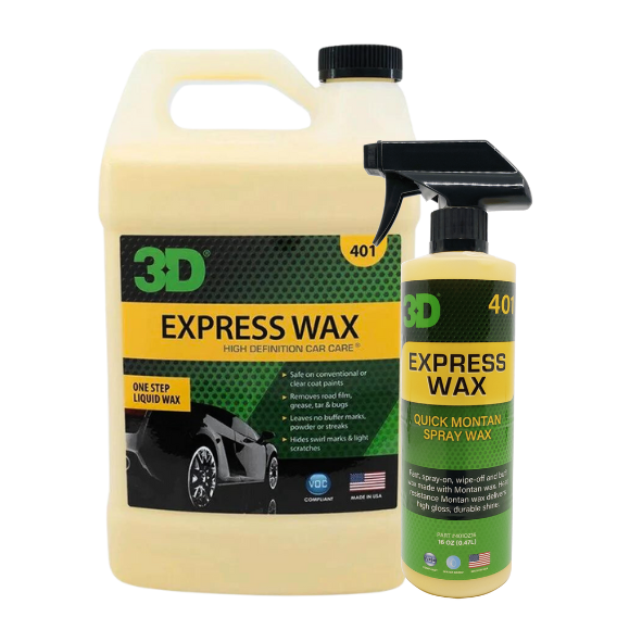 Express Wax - Finition brillante 3D Car Care